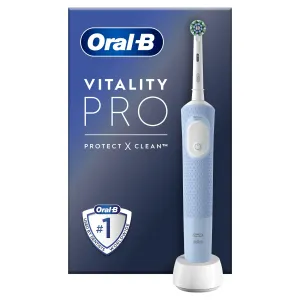 Oral B Elektrische Zahnbürste Vitality Pro Protect X Vapour Blue
