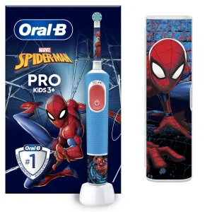 Oral B PRO Kids 3+ Spiderman elektrische Zahnbürste + Etui für Kinder 1 St