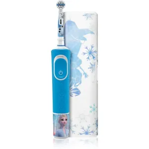 Oral B Elektrische Zahnbürste für Kinder Vitality D100 Frozen mit Reisetasche