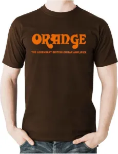 Orange T-Shirt Classic Brown M #1394959