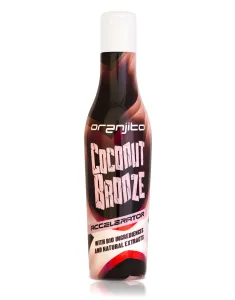 Oranjito Coconut Bronze Accelerator Sonnenschutzmilch für die Sonnenbank mit Bio-Inhaltsstoffen und Bräunungsbeschleuniger 200 ml