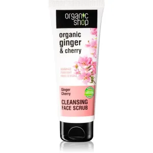 Organic Shop Ginger & Cherry reinigendes Hautpeeling 75 ml #321560