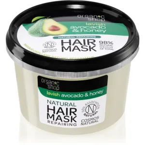 Organic Shop Natural Avocado & Honey regenerierende Maske für die Haare 250 ml