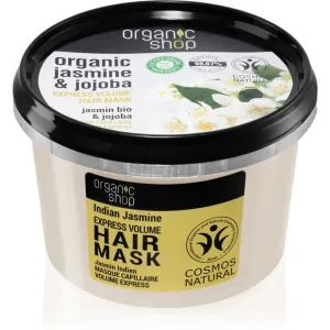 Organic Shop Banana & Jasmine Maske für die Haare für mehr Volumen 250 ml
