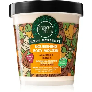 Organic Shop Body Desserts Almond & Honey Body-Schaum zum nähren und Feuchtigkeit spenden 450 ml