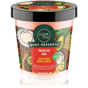 Organic Shop Body Desserts Tropical Mix schlankmachendes Körperpeeling 450 ml