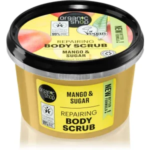 Organic Shop Mango & Sugar Bodypeeling für seidige Haut 250 ml