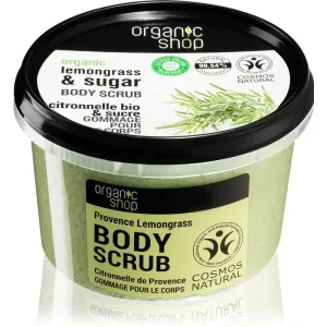 Organic Shop Lemongrass & Sugar sanftes Peeling für den Körper 250 ml