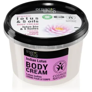 Organic Shop Organic Lotus & 5 Oils pflegende Körpercreme 250 ml #321644