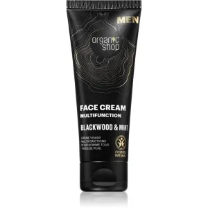 Organic Shop Men Blackwood & Mint multifunktionale Creme für das Gesicht für Herren 75 ml