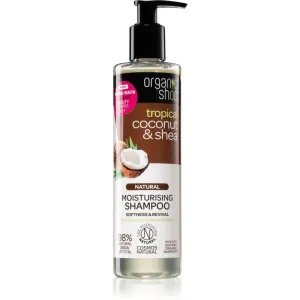 Organic Shop Natural Coconut & Shea hydratisierendes Shampoo für trockenes und beschädigtes Haar 280 ml