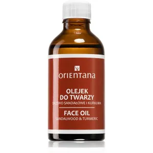 Orientana Sandalwood & Turmeric Face Oil verjüngendes Öl für das Gesicht 50 ml