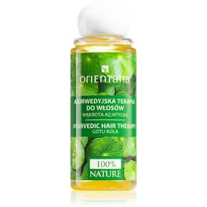 Orientana Ayurvedic Therapy Gotu Kola regenerierendes Haaröl zur Unterstützung des Haarwachstums 105 ml