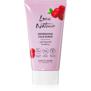 Oriflame Love Nature Upcycled Cranberry erfrischendes Hautpeeling 30 ml