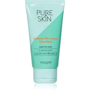 Oriflame Pure Skin reinigende Gesichtsmaske mit Tonmineralien gegen die Unvollkommenheiten der Haut 50 ml