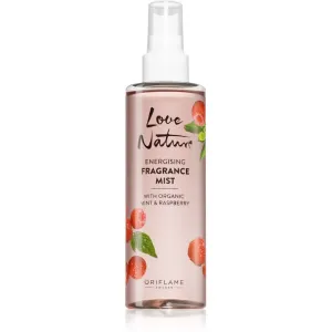Oriflame Love Nature Organic Mint & Raspberry erfrischendes Bodyspray mit Himbeerduft 200 ml