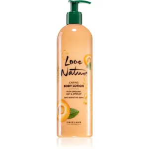 Oriflame Love Nature Organic Oat & Apricot pflegende Body lotion 500 ml