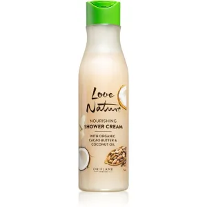 Oriflame Love Nature Cacao Butter & Coconut Oil intensive, nährende Duschcreme 250 ml