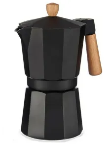 Origin Outdoors Bellanapoli Espresso-Kaffeemaschine 6 Tassen mit Holzgriff