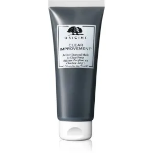 Origins Reinigungsmaske mit Aktivkohle Clear Improvement™ (Active Charcoal Mask To Clear Pores) 75 ml