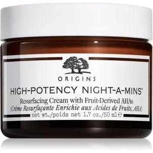Origins High-Potency Night-A-Mins™ Resurfacing Cream With Fruit-Derived AHAs Regenerierende Nachtcreme zur Erneuerung der Hautdichte 50 ml