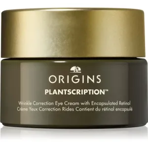 Origins Plantscription™ Wrinkle Correction Eye Cream With Encapsulated Retinol feuchtigkeitsspendende und glättende Augencreme mit Retinol 15 ml