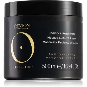 Orofluido Radiance Argan Mask pflegende Haarmaske für Feinheit und Glanz des Haars 500 ml