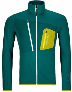 Ortovox Fleece Grid Jacket M Pacific Green L Outdoor Hoodie