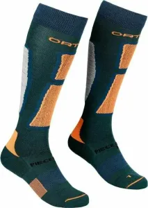 Ortovox Ski Rock 'N' Wool Long M Pacific Green 39-41 Ski Socken
