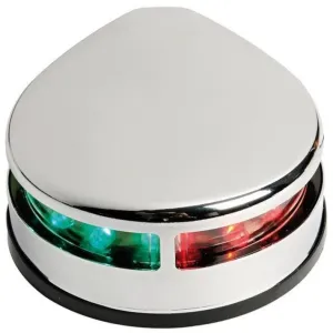 Osculati Evoled Bicolor navigation light polished Stainless Steel body #15083