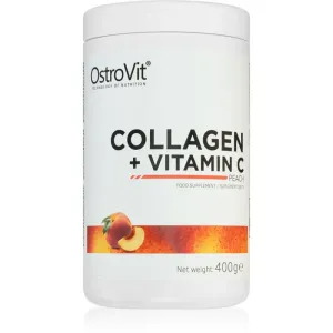 OstroVit Collagen + Vitamin C Gelenknährstoffe Geschmack Peach 400 g