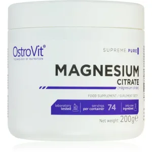 OstroVit Supreme Pure Magnesium Citrate Präparat zur Förderung von Sportleistungen und Regeneration 200 g