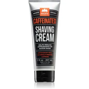 Pacific Shaving Koffein-Rasierschaum für Männer Caffeinated (Shaving Cream) 207 ml