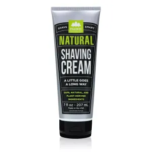 Pacific Shaving Natürliche Rasiercreme für Männer 207 ml
