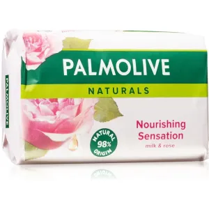 Palmolive Naturals Milk & Rose Feinseife mit Rosenduft 90 g
