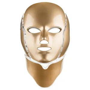 Palsar 7 Behandlungs-LED-Gesichts- und Halsmaske Gold(LED Mask + Neck 7 Colors Gold)