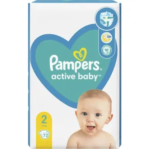 Pampers Active Baby Size 2 Einwegwindeln 4-8 kg 72 St