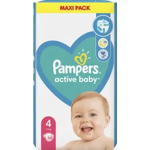 Pampers Active Baby Size 4 Einwegwindeln 9-14 kg 58 St