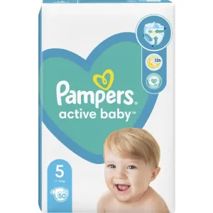 Pampers Active Baby Size 5 Einwegwindeln 11-16 kg 50 St