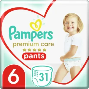 Pampers Premium Care Pants Extra Large Size 6 Einweg-Windelhöschen 15+ kg 31 St