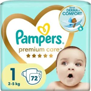 Pampers Premium Care Size 1 Einwegwindeln 2-5 kg 72 St