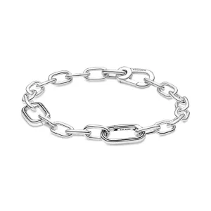 Pandora Elegantes Artikel Armband aus Silber für Anhänger Me 599662C00 20 cm