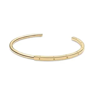 Pandora Massives offenes vergoldetes Armband 569493C00 17,5 cm