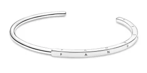 Pandora Offenes Pandora-Armband aus massivem Silber Logo 599493C00 17,5 cm