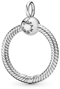 Pandora Silberner Kettenanhänger mit Perlen Moments 398296/398330 2,5 cm