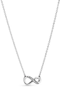 Pandora Silber Halskette Glitzernde Unendlichkeit 398821C01-50