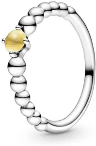 Pandora Silber Ring für Frauen die im November geboren sind 198867C11 50 mm