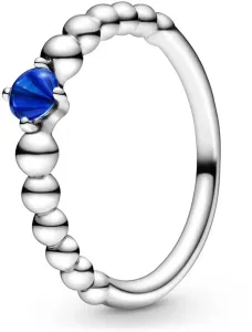 Pandora Silber Ring für Frauen die im September geboren sind 198867C12 50 mm