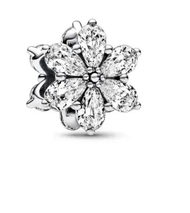 Pandora Silberperle in Form einer Blume 792623C01