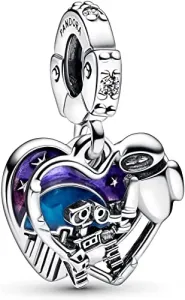 Pandora Stilvoller Silberanhänger Wall-I & Eva Disney 792518C01